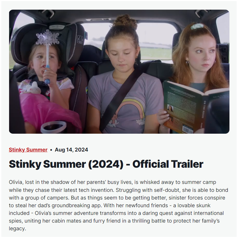 Stinky Summer (2024) - Official Trailer